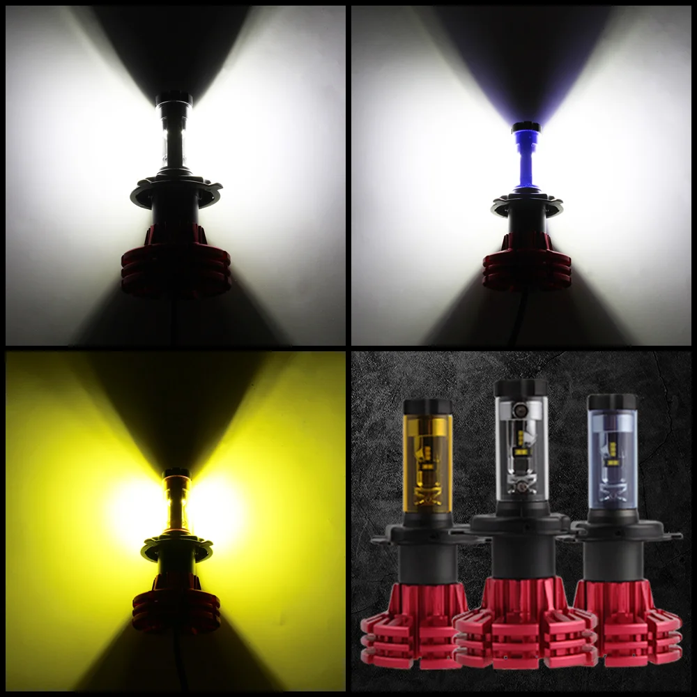 Автомобильная фара NIGHTEYE 2 шт. 9005 HB3 9006 HB4 H11 H4 H7 Led H1 60 Вт 10000LM автомобильная лампа все