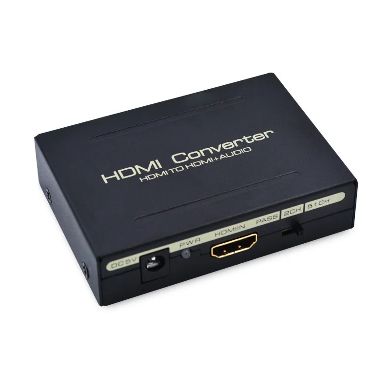 Преобразователь сигнала HDMI-HDMI + аудио (SPDIF R / L) | Компьютеры и офис