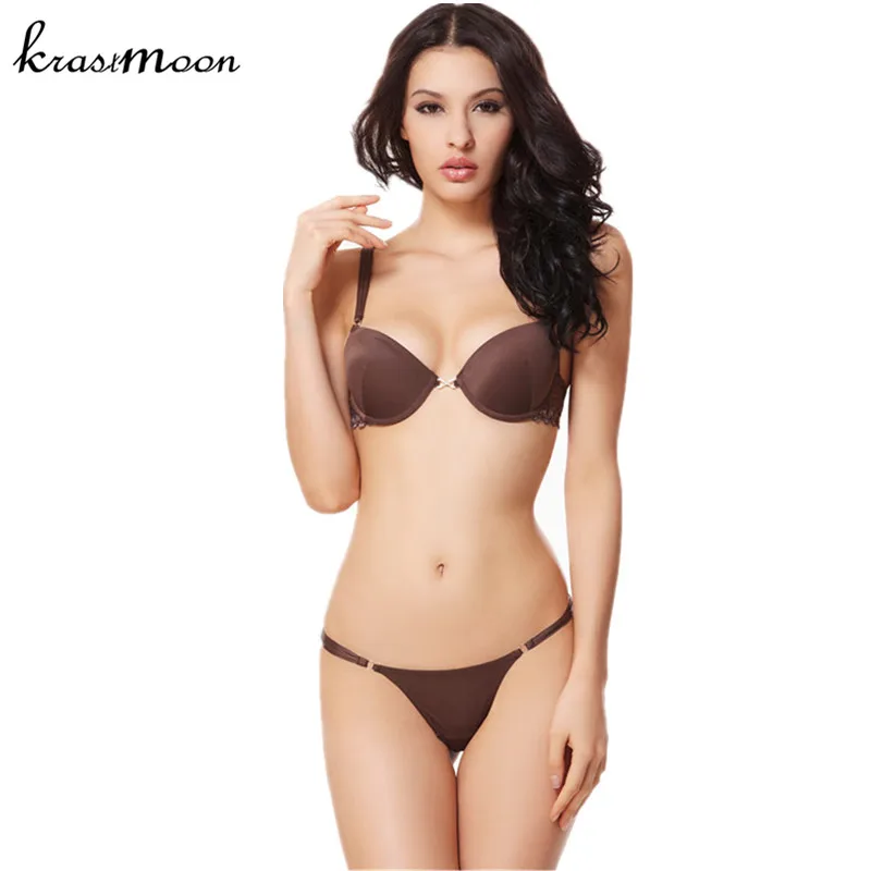 Фирменная Новинка благородный глянцевый Атлас Нижнее бельё Для женщин