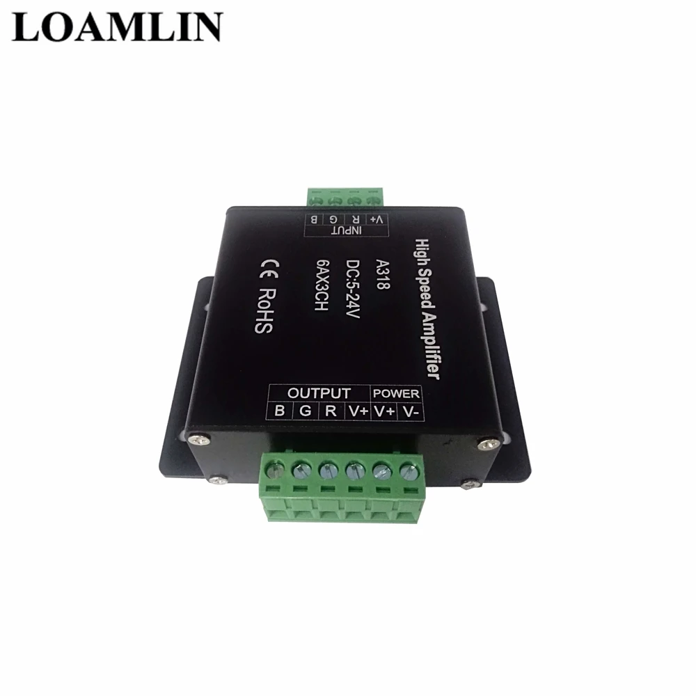 Светодиодная лента RGB RGBW + CCT светильник усилитель высокой скорости лампа с