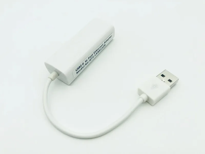 Портативный 1 шт RTL8152 чипы USB 2 0 RJ45 сетевой карты адаптер 10/100 Мбит/с для планшетных