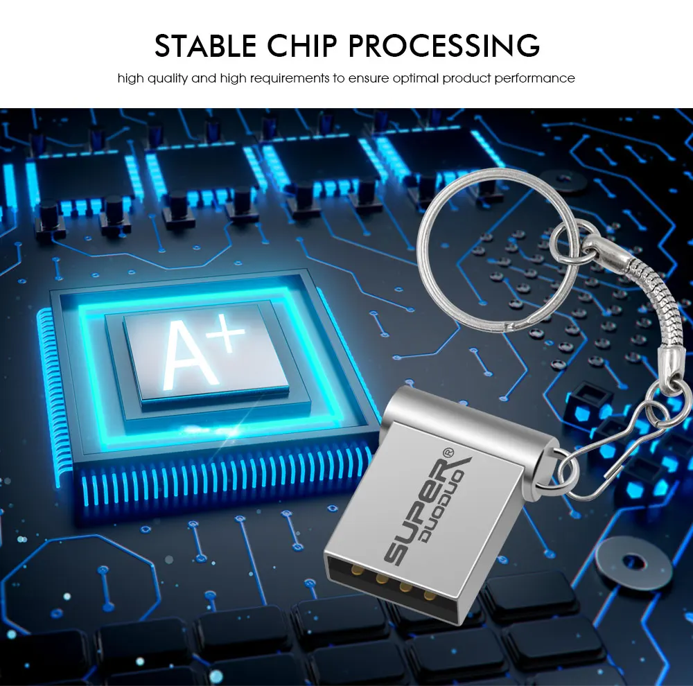 Водонепроницаемый металлический супер мини USB флеш-накопитель memoria usb 4 ГБ 8 ГБ 16 ГБ флеш-накопитель 64 ГБ 128 ГБ Флешка 32 Гб usb флешка