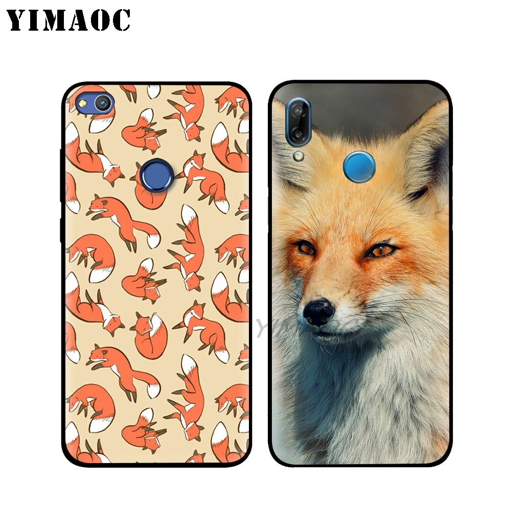 YIMAOC лиса искусство животного мягкий чехол для huawei Honor Коврики 20 9X Примечание 10 Pro