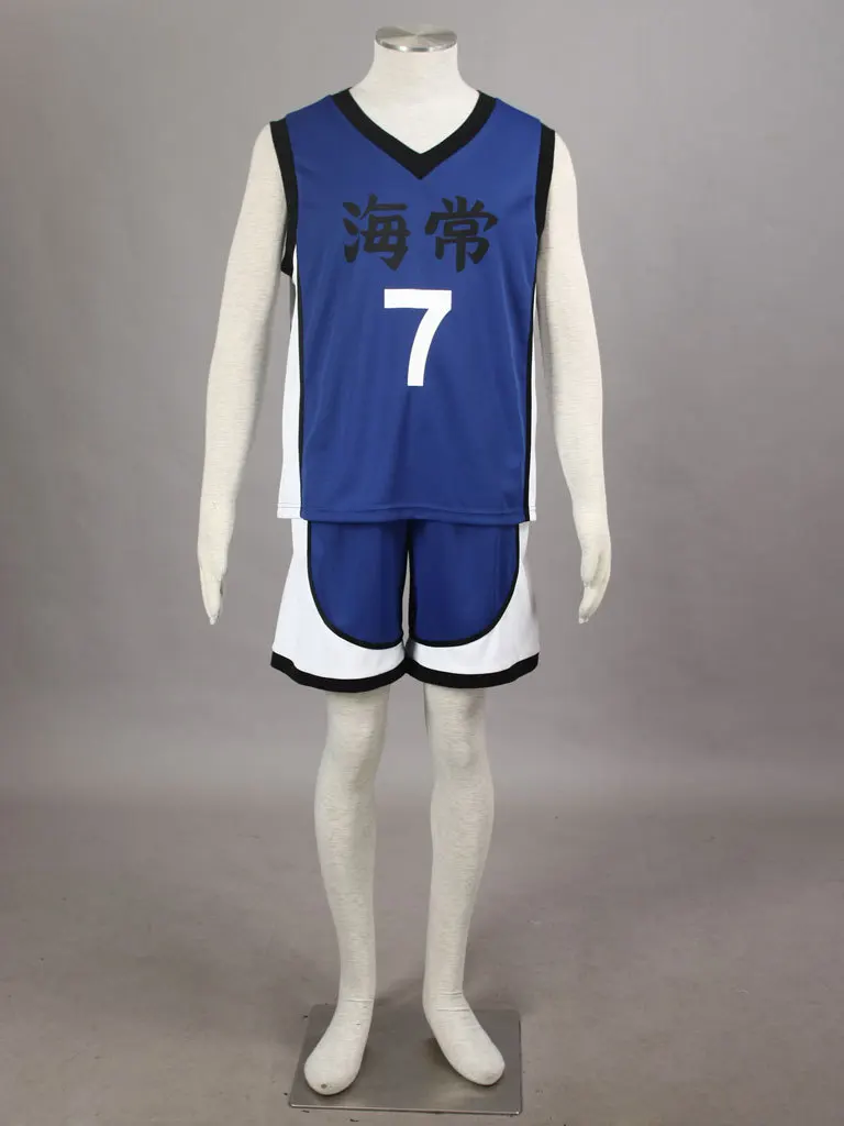 Kuroko no basuke Cosplay Kaijyo кисэ рёта #7 баскетбольная майка 1 го синего цвета любого