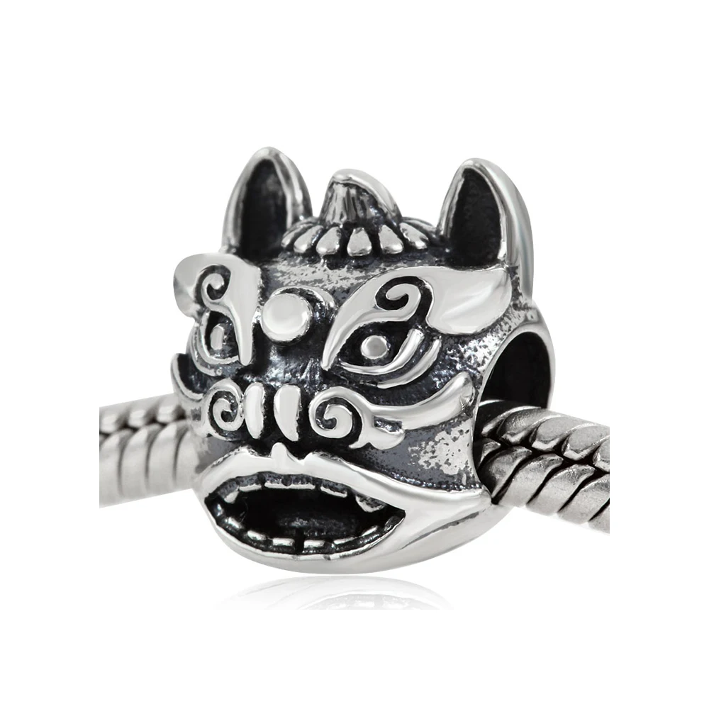 Оригинальные бусины из 100% стерлингового серебра 925 пробы очаровательные модные