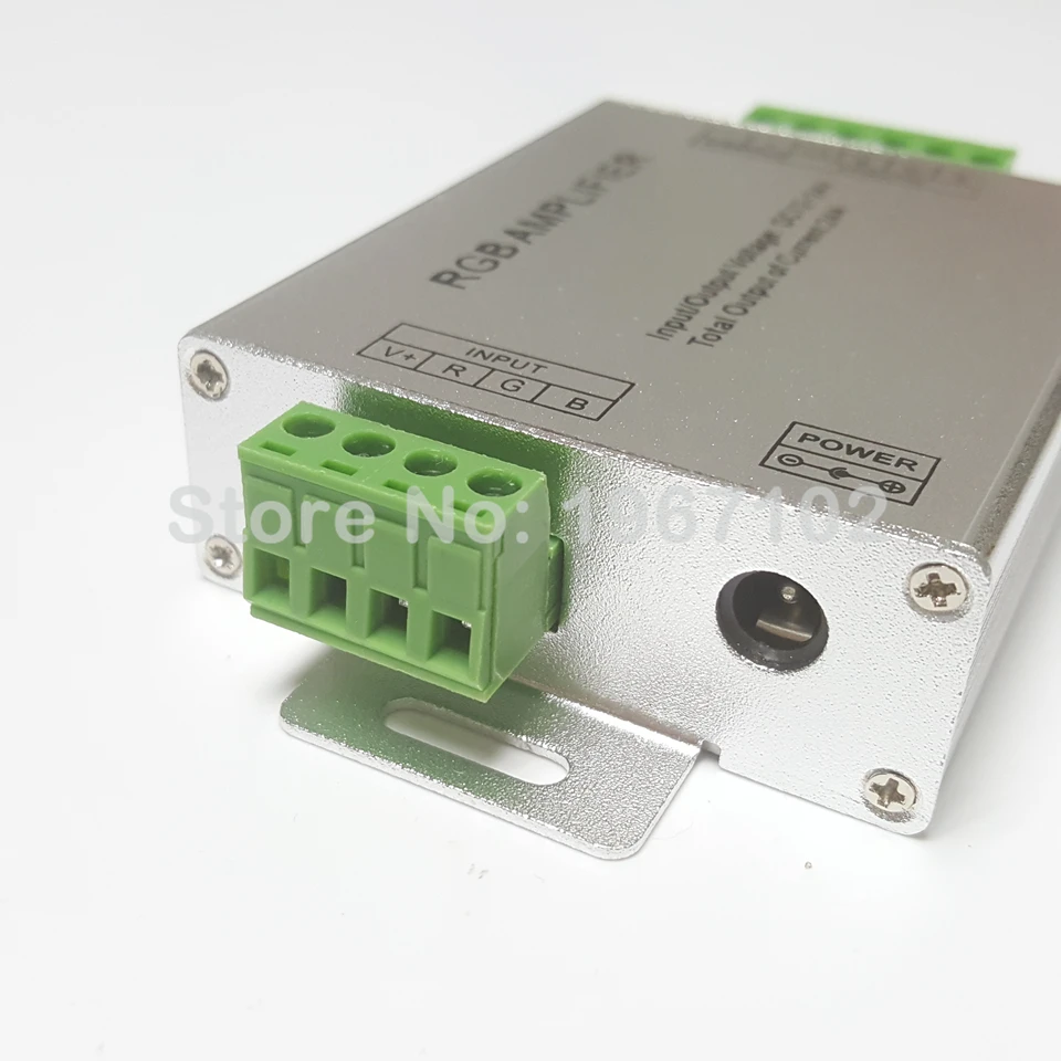 LINYEE RGB LED усилитель DC12 24V 12A 24A 4 канальный выход 3528 5050 Светодиодная лента