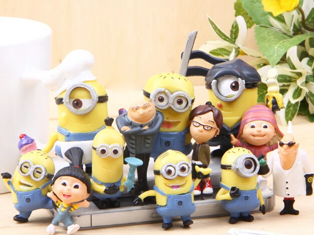 Anime Cartoon Despicable Me 2 Minion 