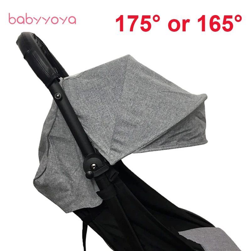 Baby Stroller Accessories Sun Canopy Car Linen hood and Seat Pad for Babyyoya Yoya Babyzen yoyo Cap Cushion visor Cover | Мать и ребенок