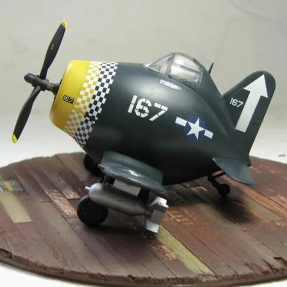 OHS Hasegawa 60122 Q Versin F4U Corsair яйцо самолет в сборе ВВС модели строительные комплекты