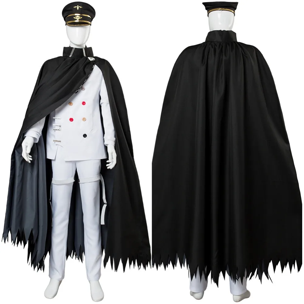 

Danganronpa V3 Killing Harmony Ouma kokichi Cosplay Costume Uniform Cloak Outfits Halloween Carnival Suit