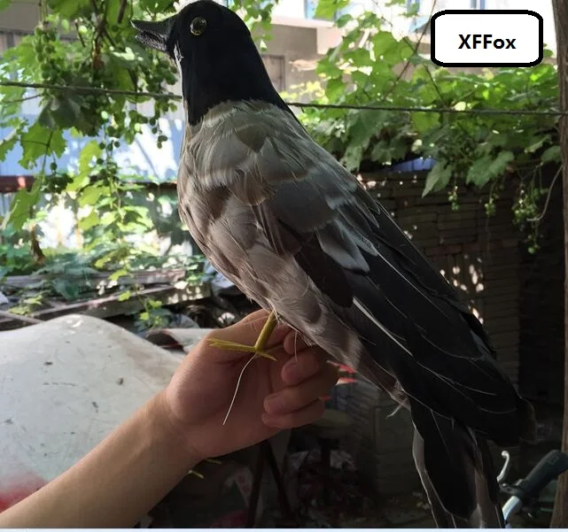 Большая имитация гуси Модель Пена и мех кукла-птичка подарок около 40 см xf0414 | Дом