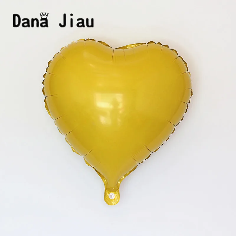 18 дюймов красочные в форме сердца Фольга Воздушный шар розовый Свадьба День
