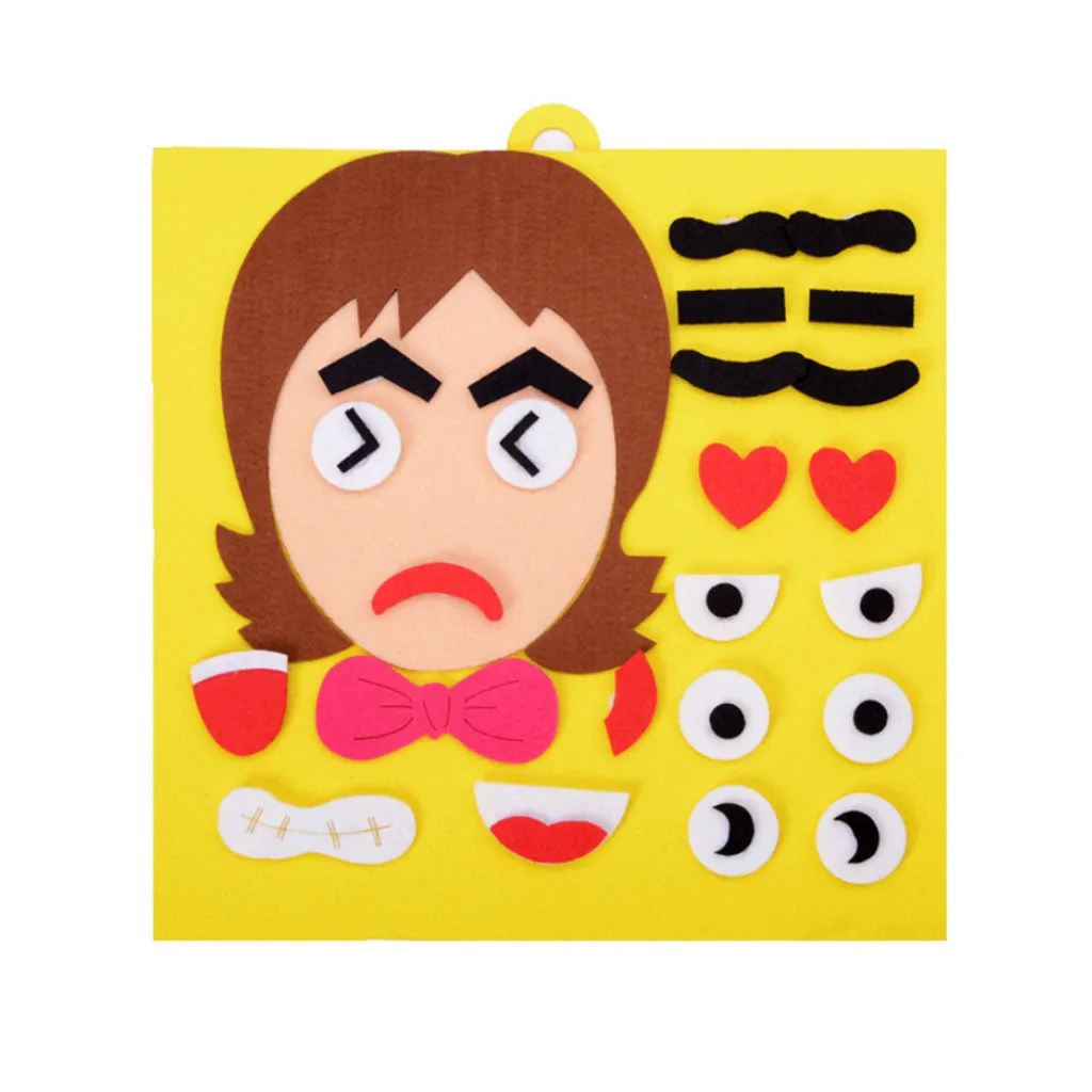 3D Пазлы для детей Детские игрушки милые Мультяшные персонажи развивающие