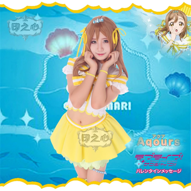 Горячее предложение японское аниме Love Live Sunshine Aqours Koibininaritai аквариум любовь Шима