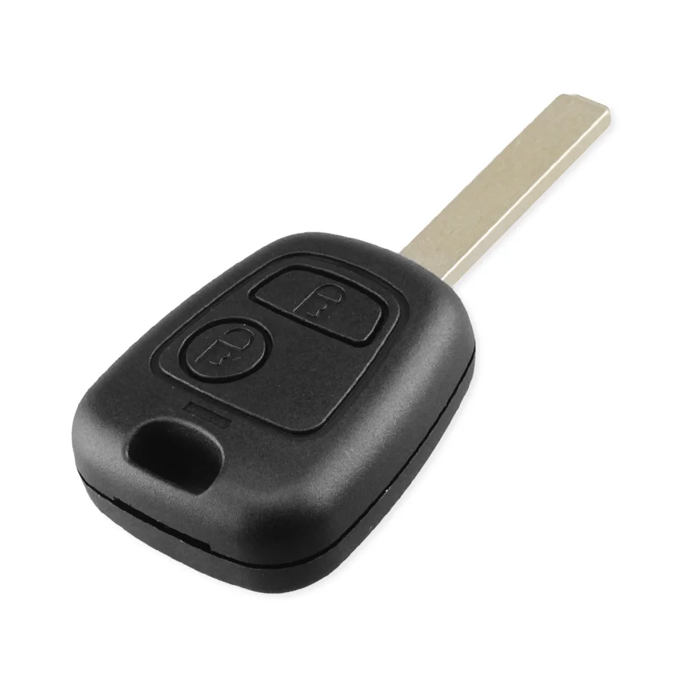 Чехол для ключа KEYYOU Peugeot 106 206 306 406 2 кнопки NE73/VA2/HU83/SX9 Сменный автомобильного пульта