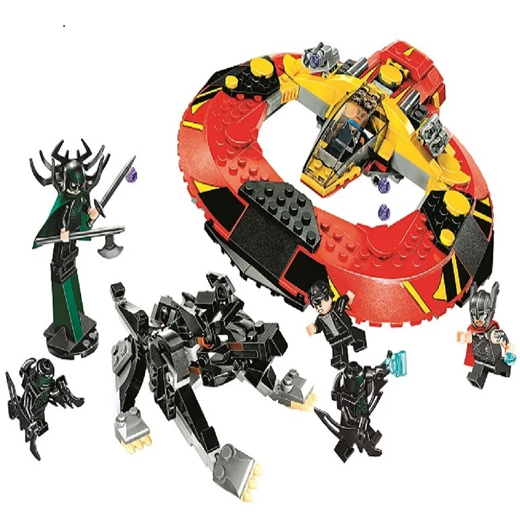 Bela 10747 Thor Ragnarok окончательная Битва за Asgard строительный блок игрушки совместимые с