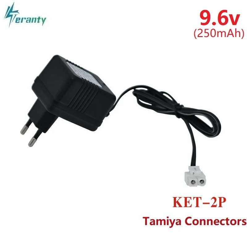 

9.6V 250mAh Tamiya Connectors Battery Charger Units 9.6v NiCd NiMH battery pack charger For RC toy car tank boat 9.6v Charger