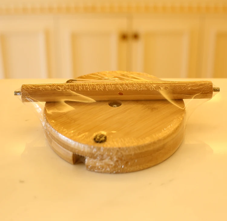 Бамбуковый держатель для стакана вина модная подставка бокалов с 6 отверстиями