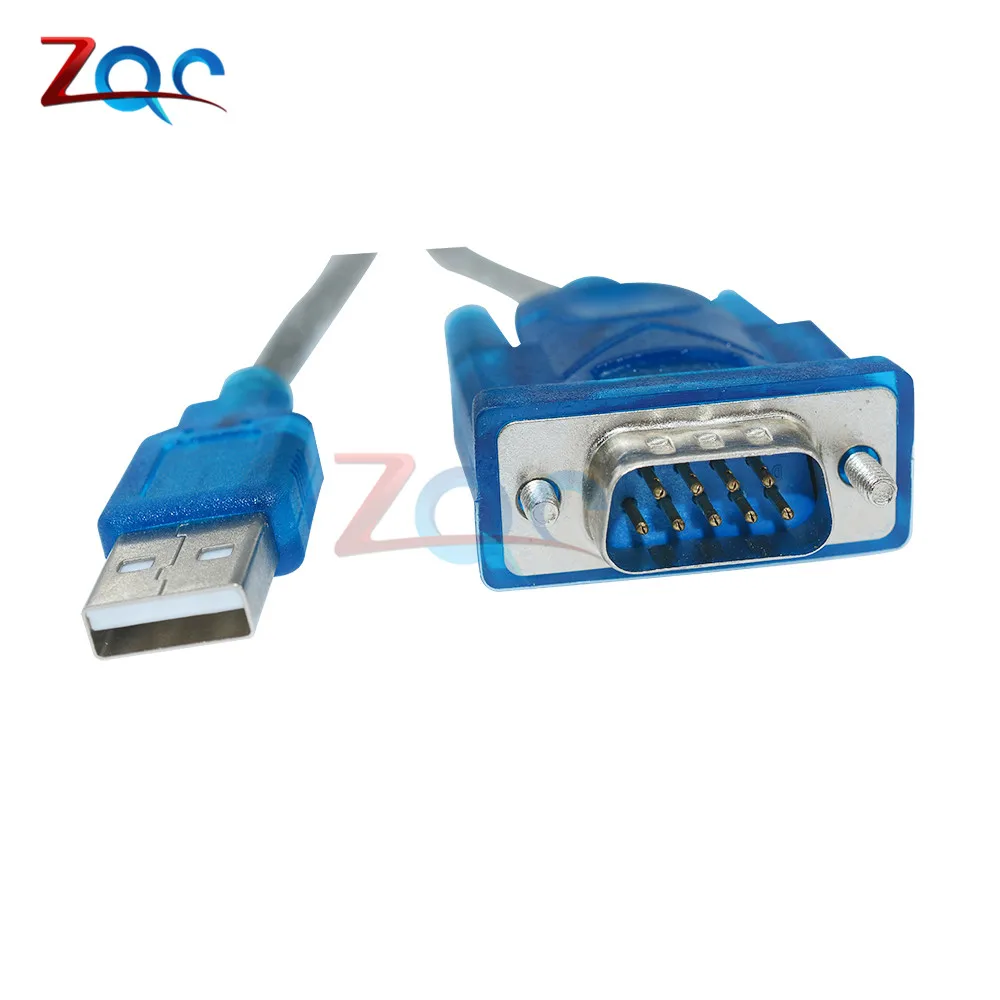 USB к RS232 последовательный порт 9 контактный кабель DB9 адаптер последовательного com
