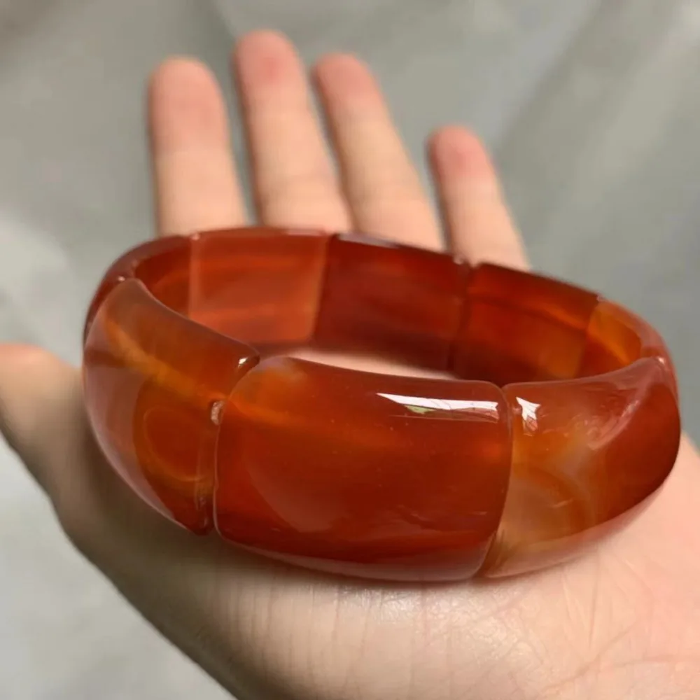 Натуральный Sardonyx/агатовый камень бусины браслет с натуральным драгоценным