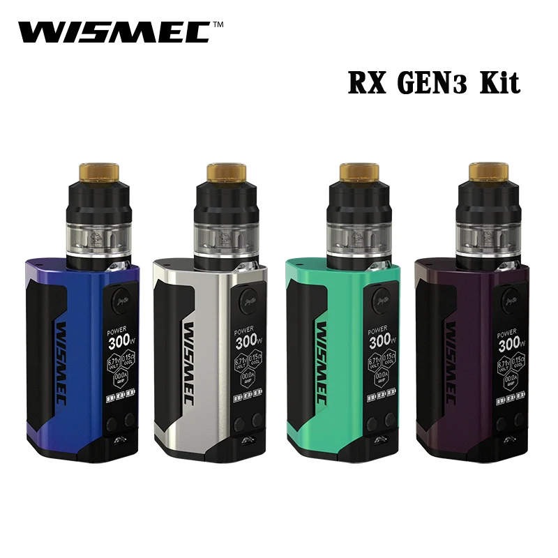 Оригинальная электронная сигарета Wismec Reuleaux RX GEN3 2 мл GNOME атомайзер RXGEN3 коробка мод