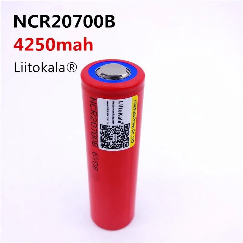 Аккумулятор liitokala 20700B 20700 4250 мАч 2 шт./лот | Электроника