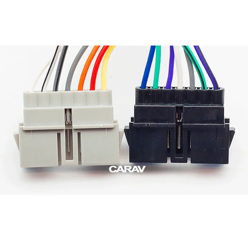 CARAV 12-208 ISO радио адаптер для CHRYSLER для DODGE для JEEP(выберите модели) жгут проводов разъем свинцовый ткацкий станок Кабельный разъем