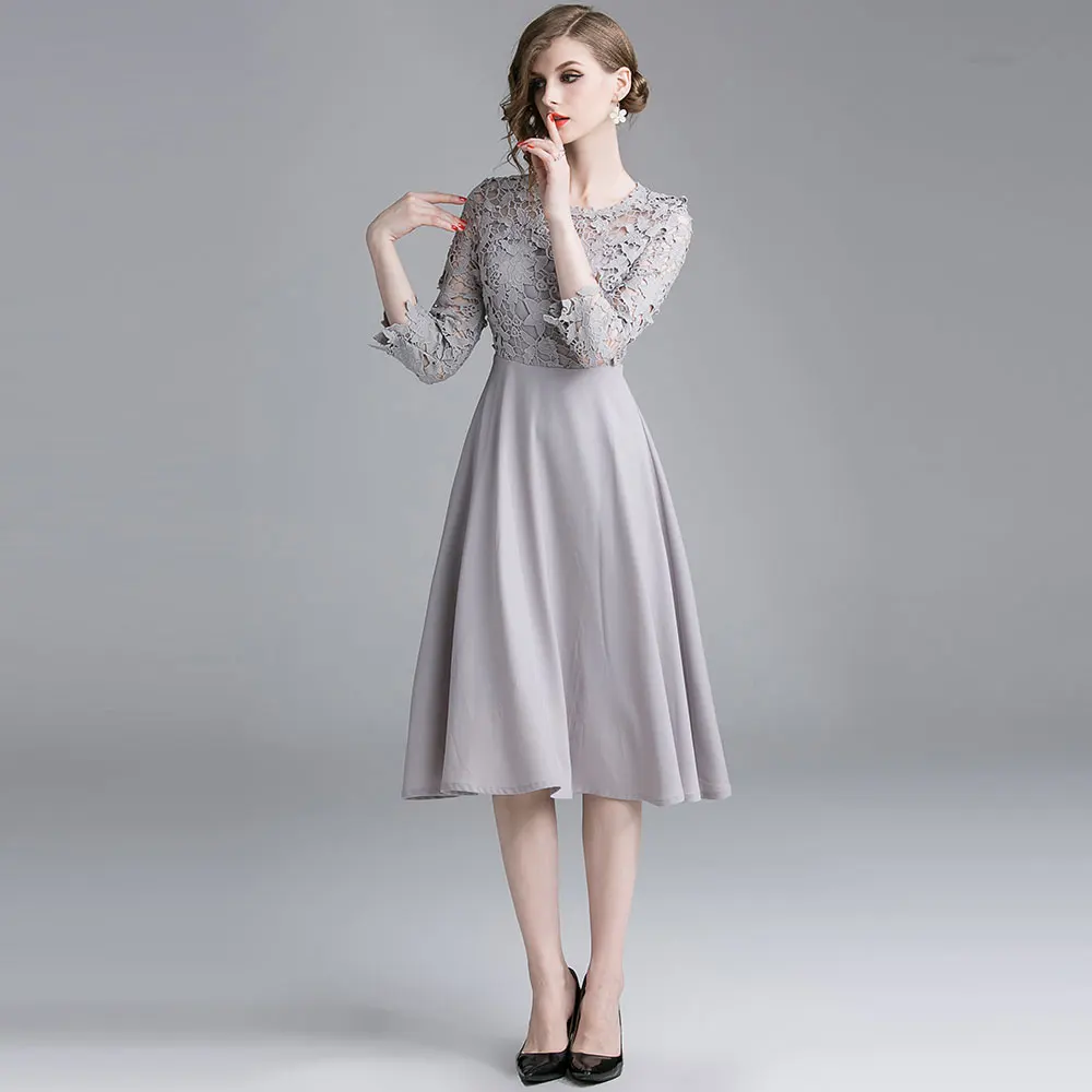 Женское вечернее платье Borisovich Элегантное Длинное Платье трапециевидной формы в