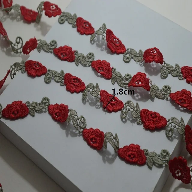 Кружевная ткань с вышивкой растворимая в воде 15 ярдов/стандартная ширина