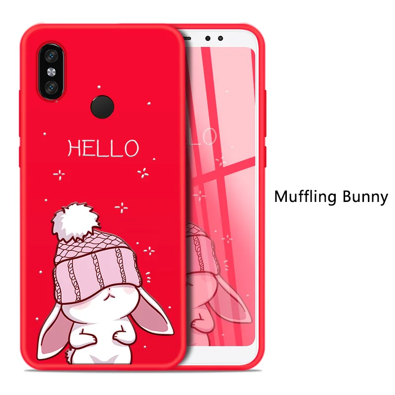Muffling Bunny Силиконовый чехол для Xiaomi Redmi Note 7, милый мультяшный чехол, чехол для Xiaomi Redmi 6A 5 5 Plus Note 5 6 Pro 4X, чехол Fundas Coques - Цвет: Muffling Bunny
