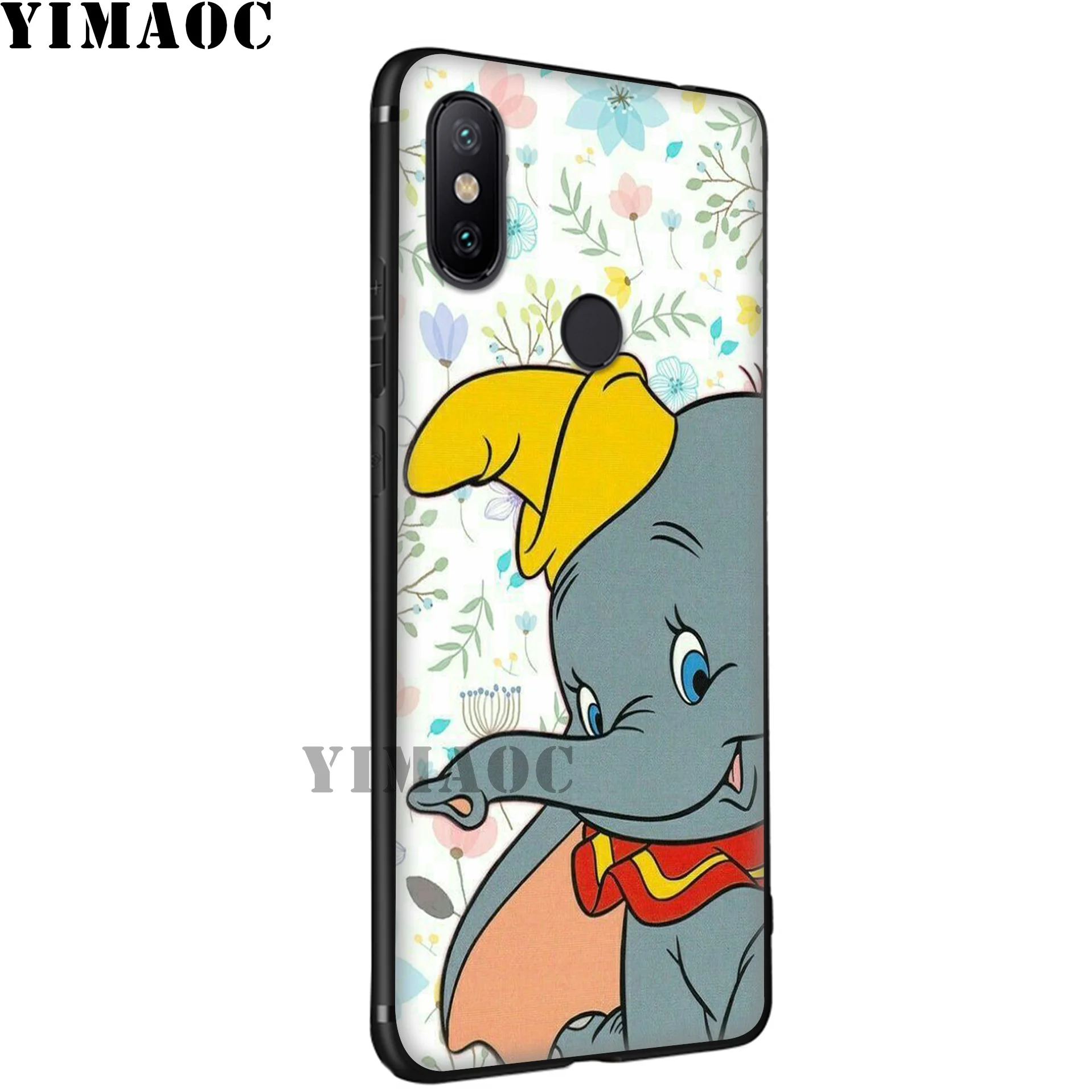 Мягкий силиконовый чехол YIMAOC Animation Dumbo для Xiaomi Redmi 7A Note 7 6 6A 5 4 4X 4A 5A S2 Plus K20 Pro Lite |