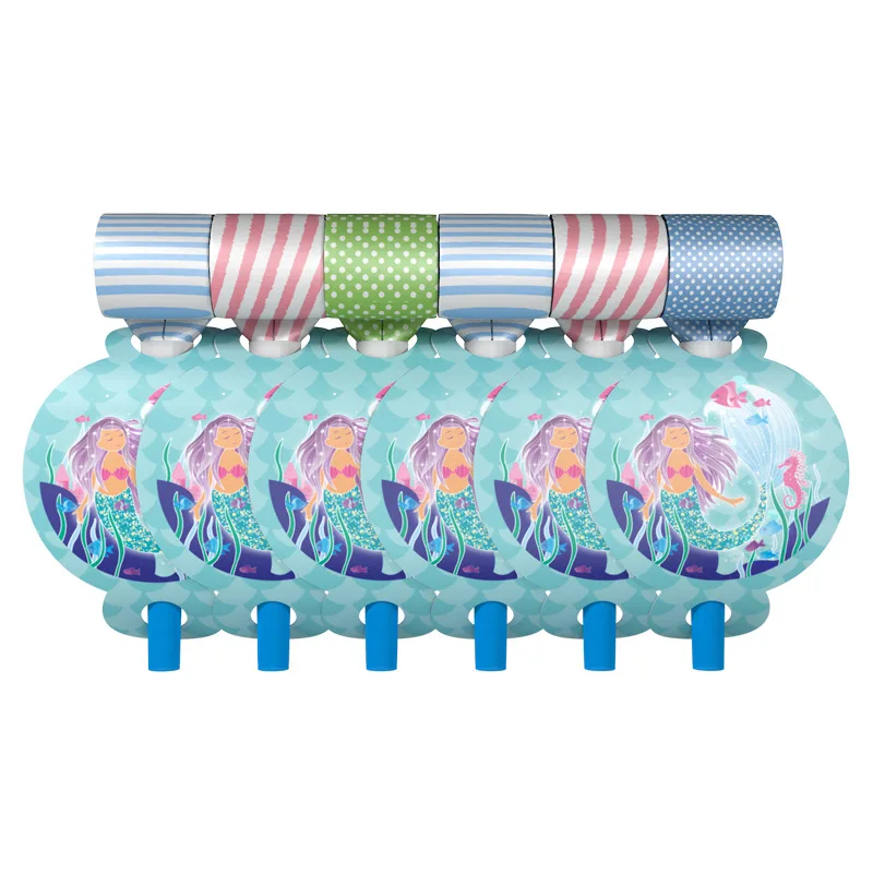 6 шт. Вечерние Декорации в стиле Русалочки для украшения пасхи свадьбы дня