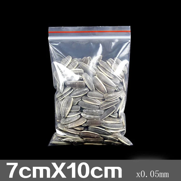 PE self-adhesive bags transparent plastic Earrings bracelets necklaces accessories packaging 7*10cm 0.05mm bag #1344 | Украшения и
