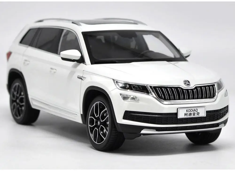 1/18 VW Volkswagen Skoda KODIAQ SUV белая коллекция литых под давлением моделей