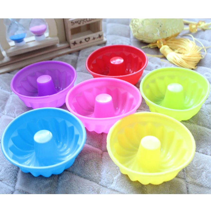 12PCS Muffin Silicone Mold Bakeware Cupcake Liners Baking Cake Decorating Tools Kitchen Accessories | Дом и сад