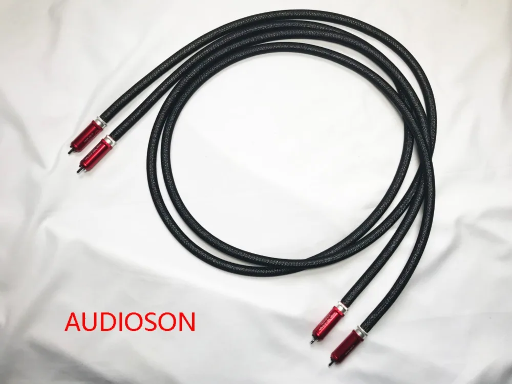 Hi End Fi RCA соединительный кабель Используйте WBT для штепсельной вилки