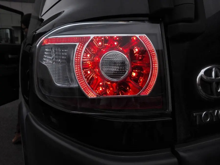 Vland автомобильный Стайлинг для Toyota FJ Cruiser 2007- светодиодный фонарь Halo HID ЛАМПА+ задние фары+ решетка