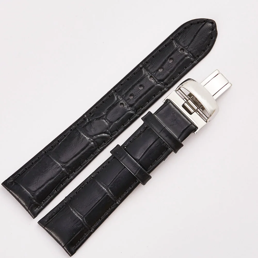 Кожаный ремешок для часов Mido Commander 21 мм мужской ручной работы|Ремешки часов| |