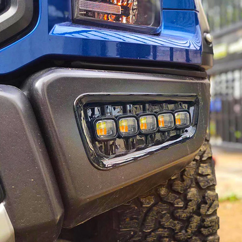 

DRL For Ford F150 Raptor 2016-2018 Fog Lamp White Daytime Running Light Yellow TURN SIGNAL