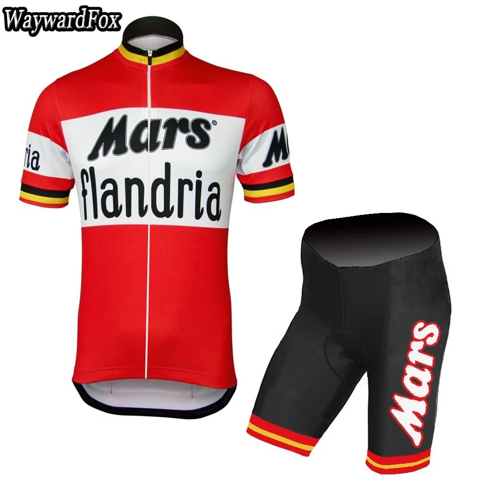 Новинка 2018 мужские комплекты для велоспорта красные майки короткий комплект