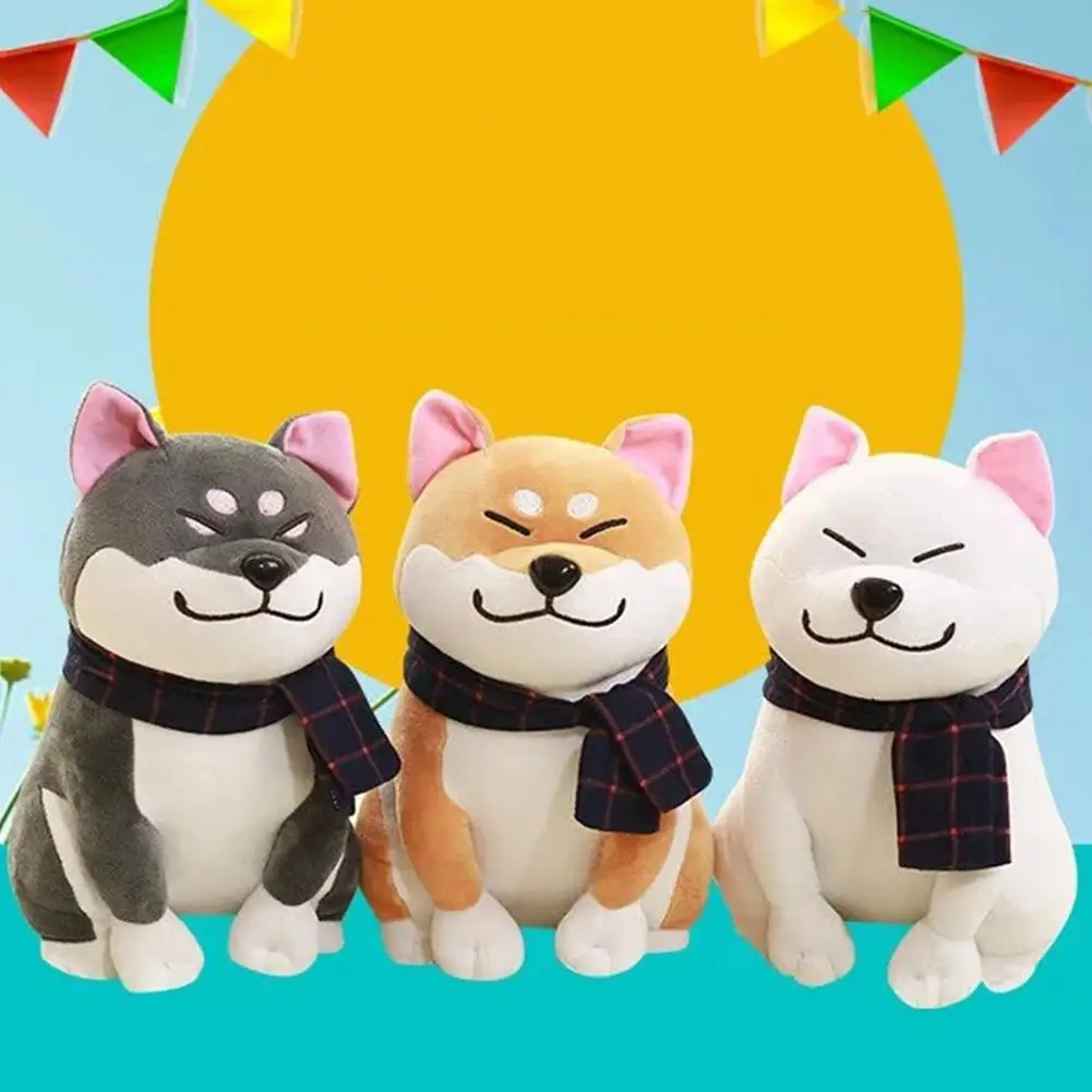 1 шт. смешная игрушка для питомца 25 см шарф кукла собаки мягкие игрушки животных