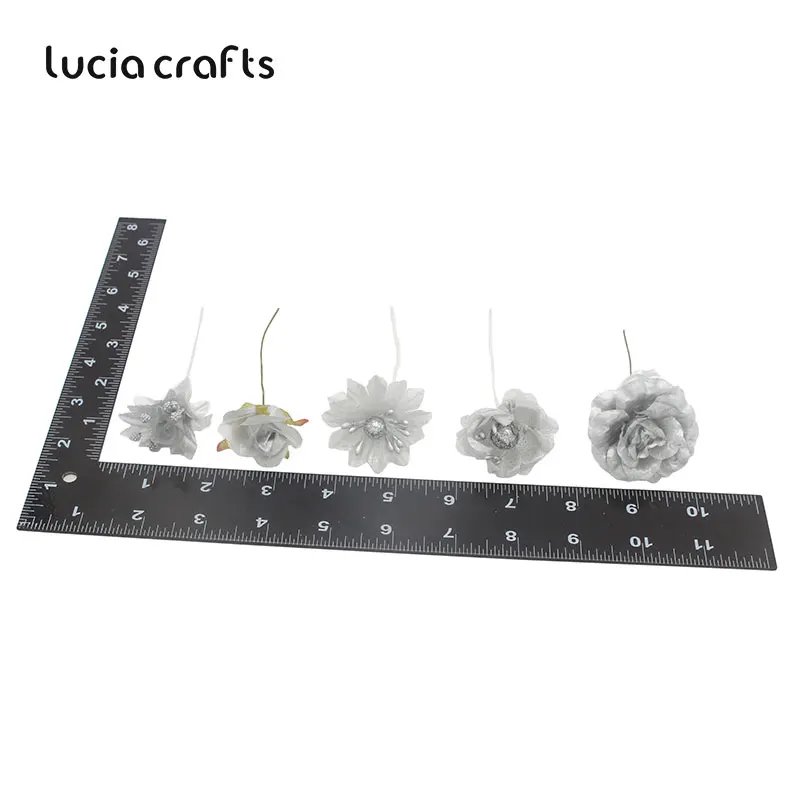 Lucia Crafts 30 шт. искусственные цветы букет для свадебной вечеринки Декор Цветы DIY