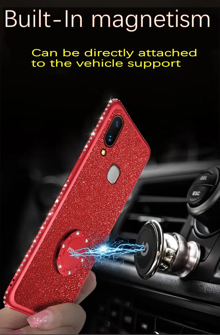 Горный хрусталь Блеск Алмазный чехол для huawei Nova 3 3i 2 s lite P10 P10PRO P20 Pro Lite Коврики 8 9 10