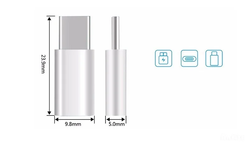 Antirr Micro USB к USB C 3,1 кабель адаптер Тип C конвертер для Xiaomi 4C Lg G5 Nexus 5x6 p Oneplus2 Macbook разъем адаптера