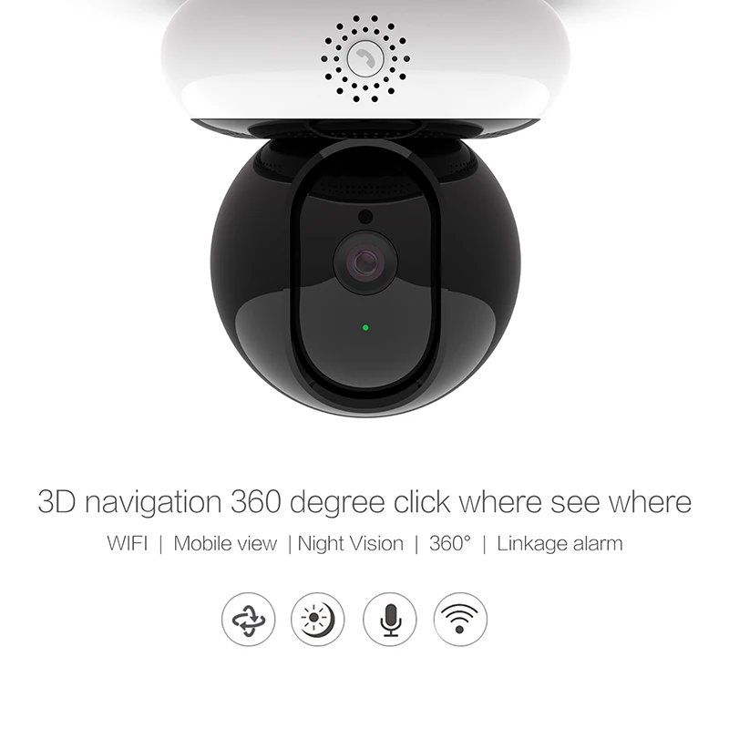 Беспроводной WIFI мини DV DVR IP P2P Cam HD 1080P H.264 видео ИК Ночное Видение Детский Монитор 360