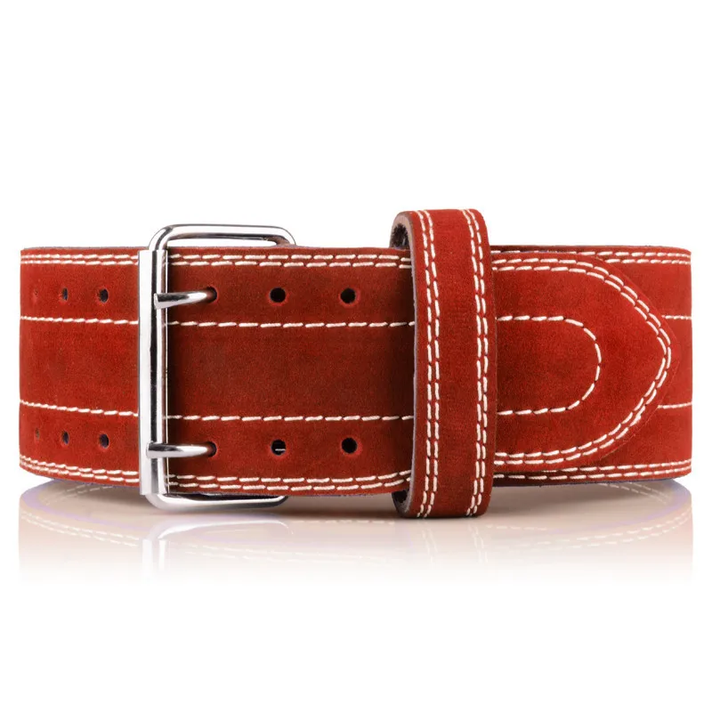 Пояс из натуральной воловьей кожи для поднятия тяжестей и подтяжки тренажерного