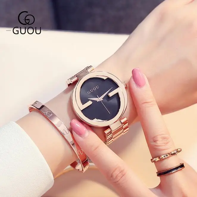 

Fashion Women Watches Colorful Dial Luxury Personality Ladies Wristwatch Exquisite Full Steel Female Clock Relogio Feminino