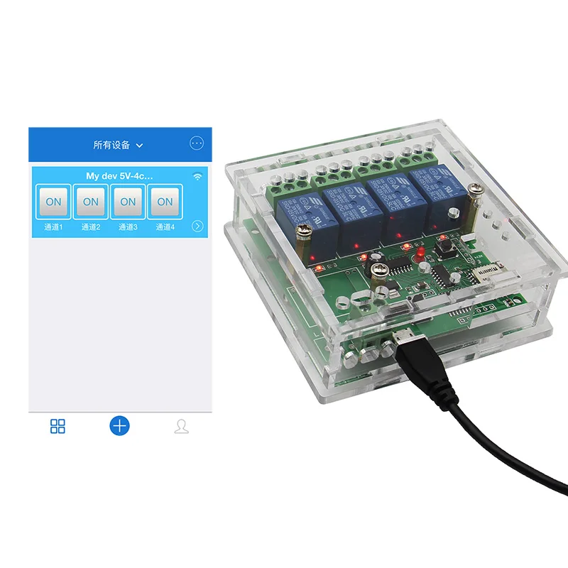 IoT DC 5V 4-канальный WI-FI переключатель/3-модели 4-реле WI-FI/433 Мгц дистанционный переключатель выключатель универсальный модуль/умный дом переключатель