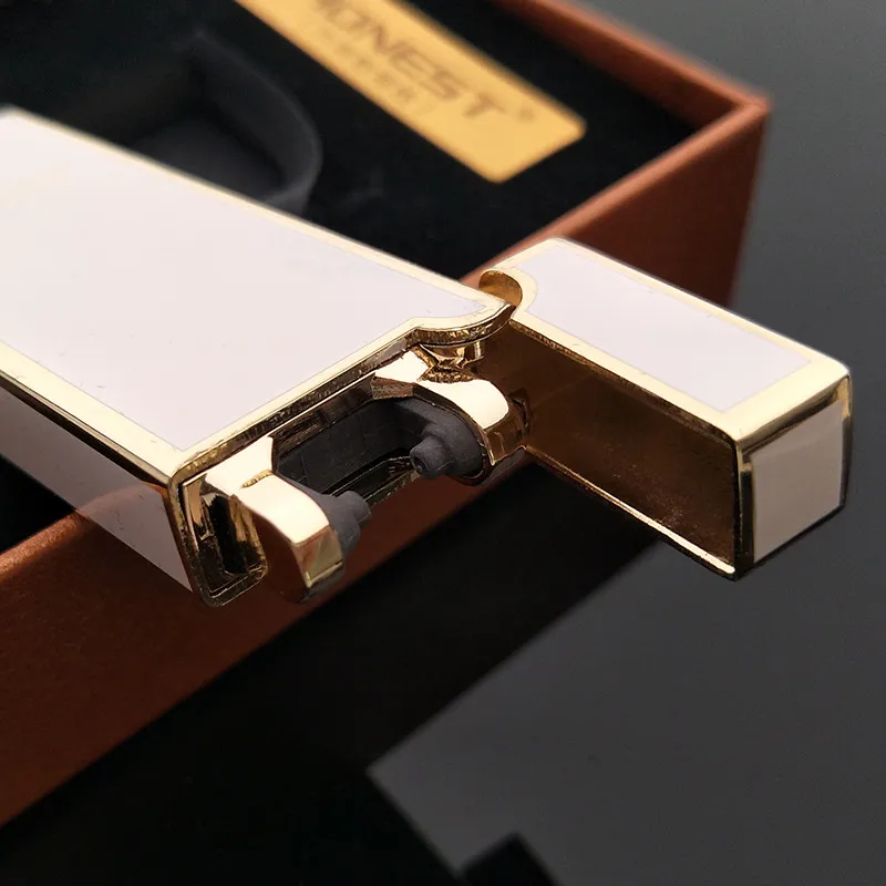 HONEST Fashion электронная сигарета зажигалка электрическая дуговая Usb гаджет для
