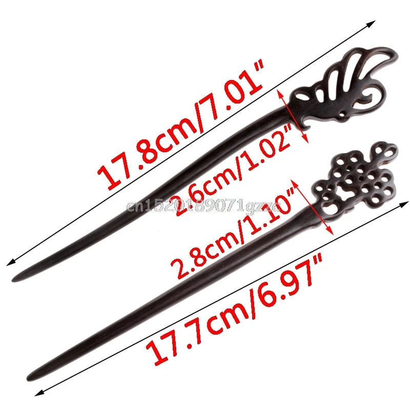 Женские винтажные деревянные аксессуары заколка для волос бабочка ручной работы